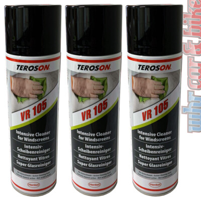 Intensiv-Scheibenreiniger Aktivschaum 3x500ml Loctite Teroson VR105 Glasreiniger