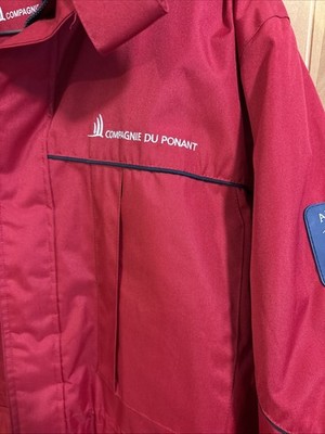 Ponant 88 Antarctica Polar Expedition Parka Jacket Red Large