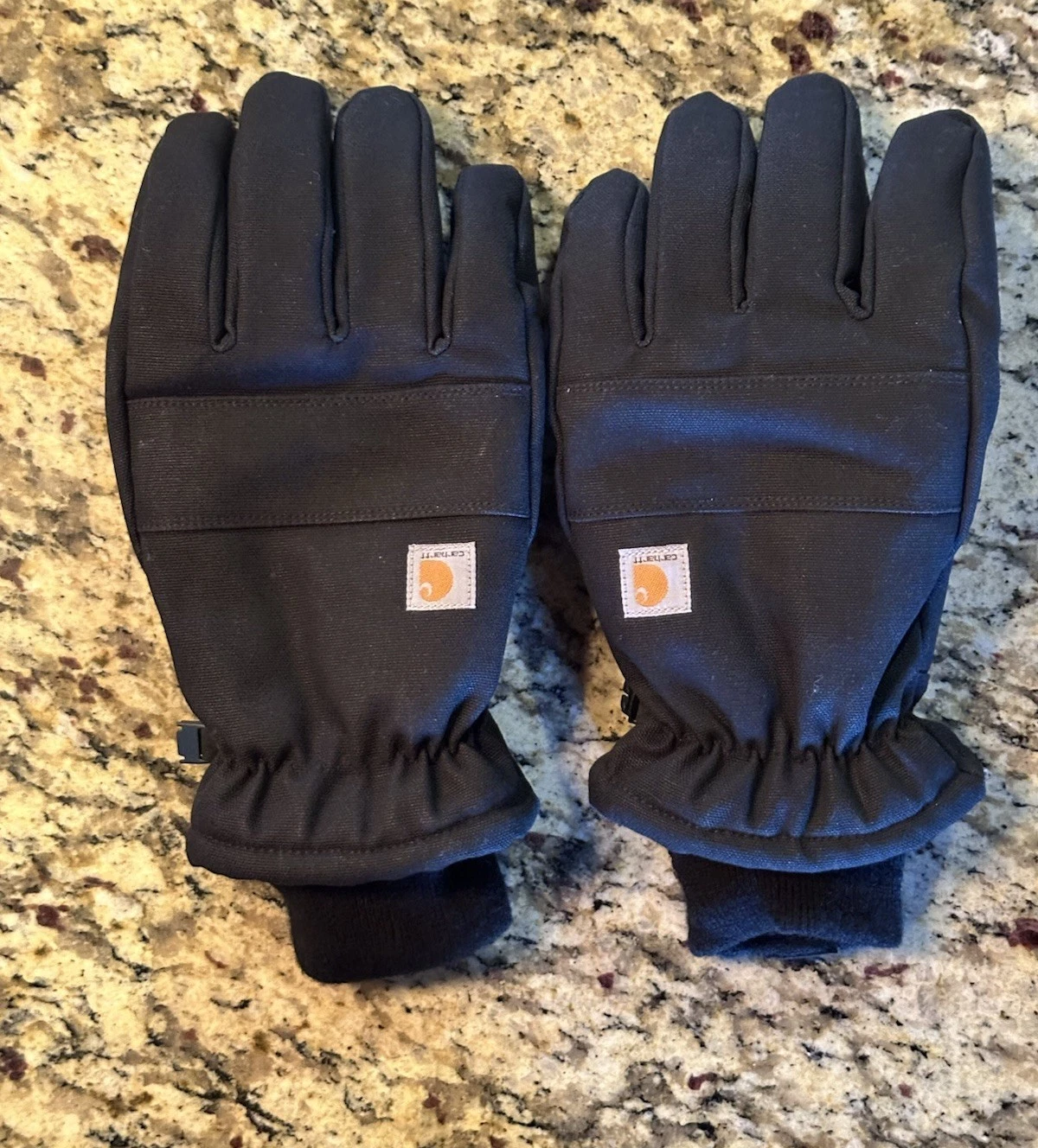 NWOT Carhartt Insulated Gloves XXL Duck Synthetic Leather Knit Cuff GL0781 M