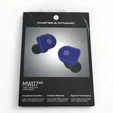 MASTER&DYNAMIC MW07GO Wireless Earbuds Tested & Works 1725