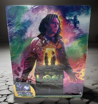 Loki The Complete First Season 1 (Blu-Ray 2023) Steelbook NEW With Jcard Sealed