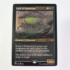 Lord Of Extinction Foil Etched Double Masters 2022 2X2 MTG