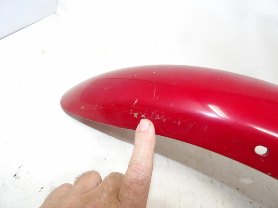 Guardabarros delantero triple Kawasaki S2 350cc nuevo NOS 35004-061-68 Foto 4 de 4