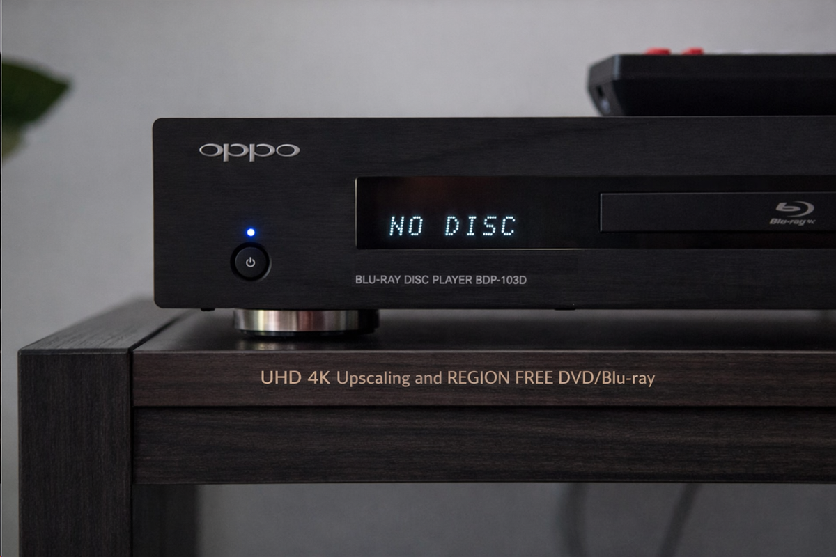 OPPO BDP‑103 Universal 2K/4K 3D Blu‑Ray Player SACD REGION FREE