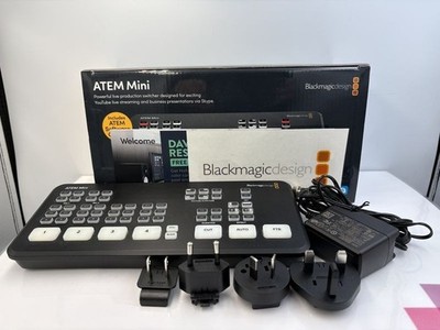 Blackmagic Design ATEM Mini HDMI Live Stream Switcher Complete in Box Tested JP