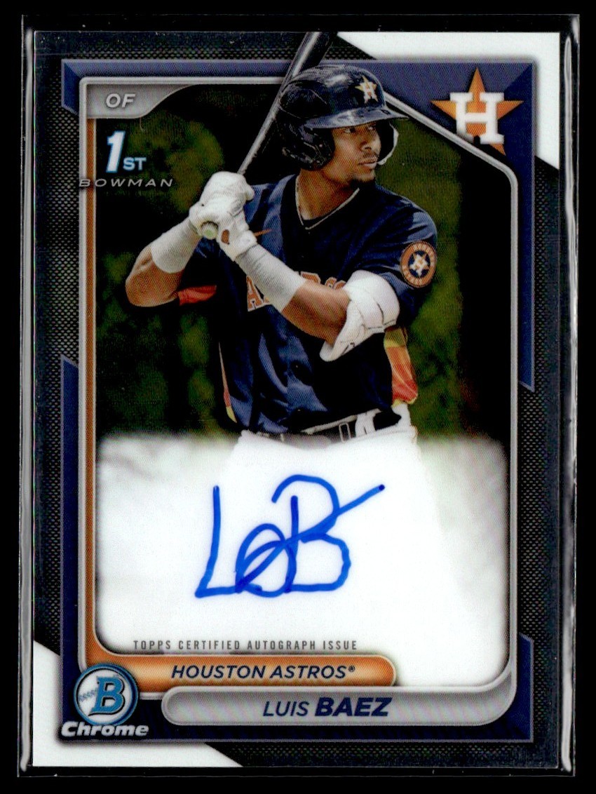 2024 Bowman Chrome Autograph Luis Baez Auto #CPA-LB