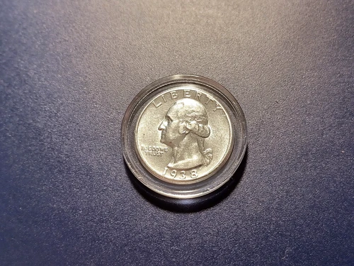 Nice AU 1938-P Washington Quarter