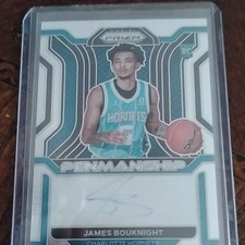 Panini 2021-22 Prizm Penmanship RP-JBO James Bouknight Auto RC Hornets