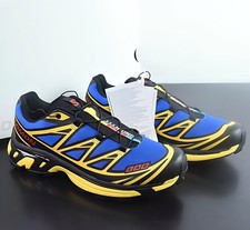 491304-20 Salomon XT-6 "Pow Blue Yellow"