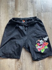 Vintage Disney MICKEY MOUSE UNLIMITED JERRY LEIGH Black Youth Shorts Size Large