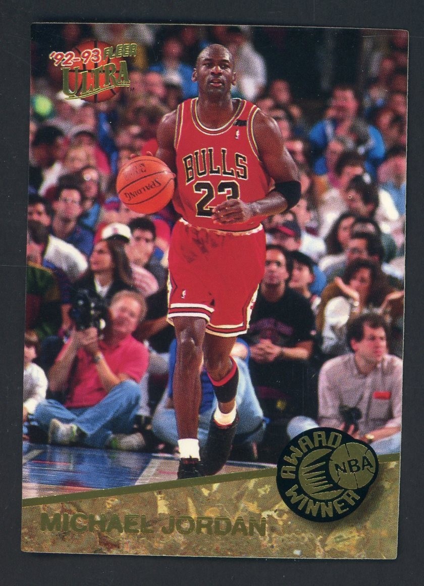 1992-93 Fleer Ultra #1 of 5 Michael Jordan Award Winner