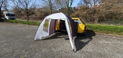 Vorzelt, VW Bus, Easy Camp Fairfield Wohnmobil-Kuppelvorzelt, 280x280cm, grau