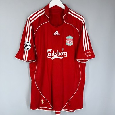 LIVERPOOL 2006/2007 HOME FOOTBALL SHIRT JERSEY ADIDAS SIZE M #8