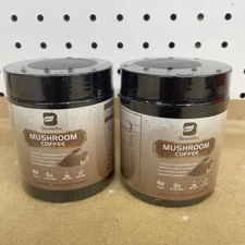 New! Lot Of 2 BEWORTHS (4.23oz)(120G)Mushroom Coffee,Energy-Clarity-Focus 03/26