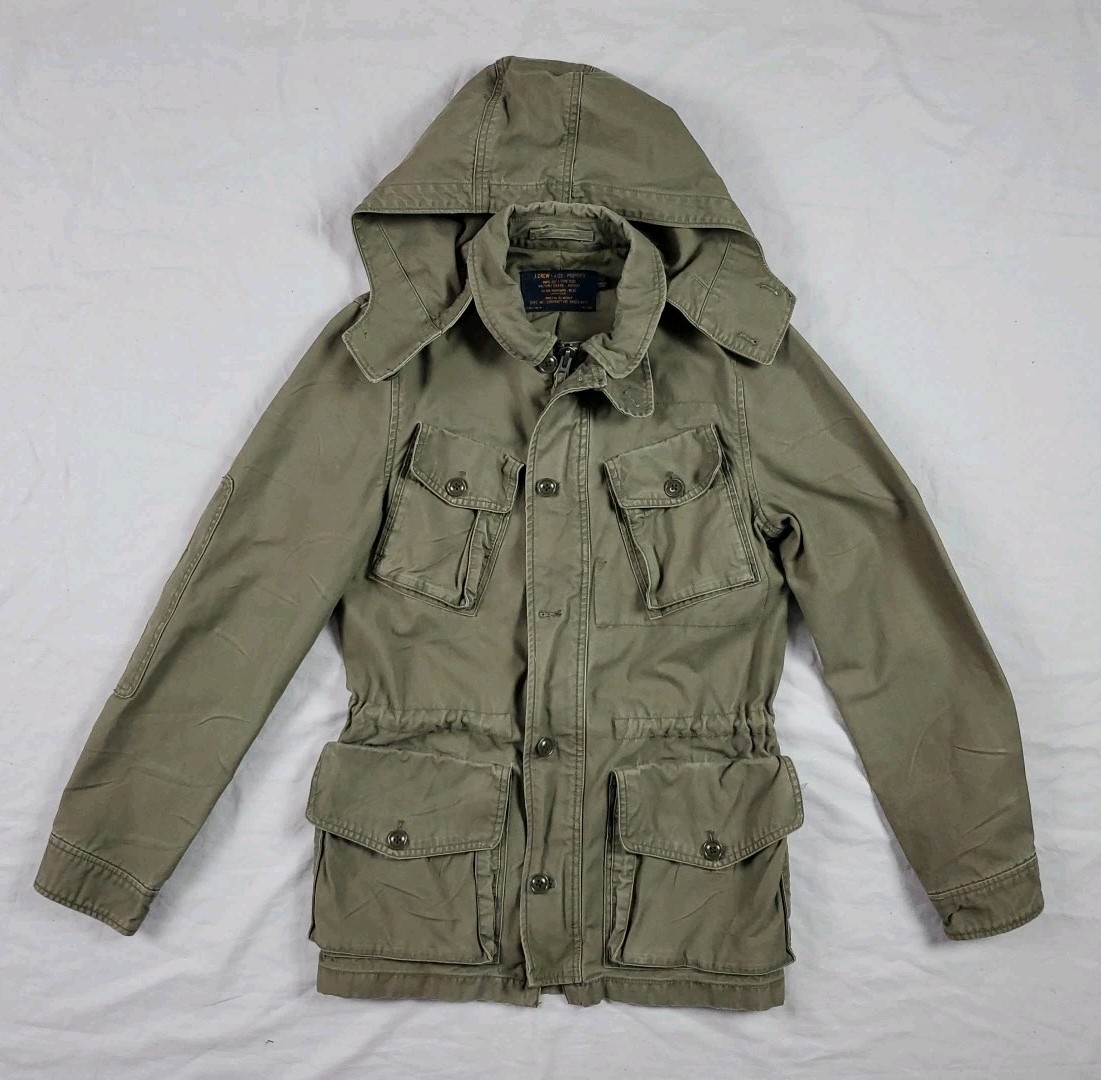J.Crew Vintage A/22 Property Type G38 Military Grade Field Jacket