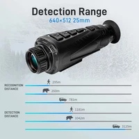 25MM/35MM Handheld Thermal Imager 640x512 Thermal Imaging for Hunting Telescope