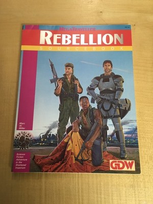 MegaTraveller - Rebellion Sourcebook #0214 - Game s Design Workshop 1988 - Near Mint*