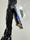 Hawk Knife Designs Shortcut Latch Lock Knife Titanium Anodized Custom Blades EDC