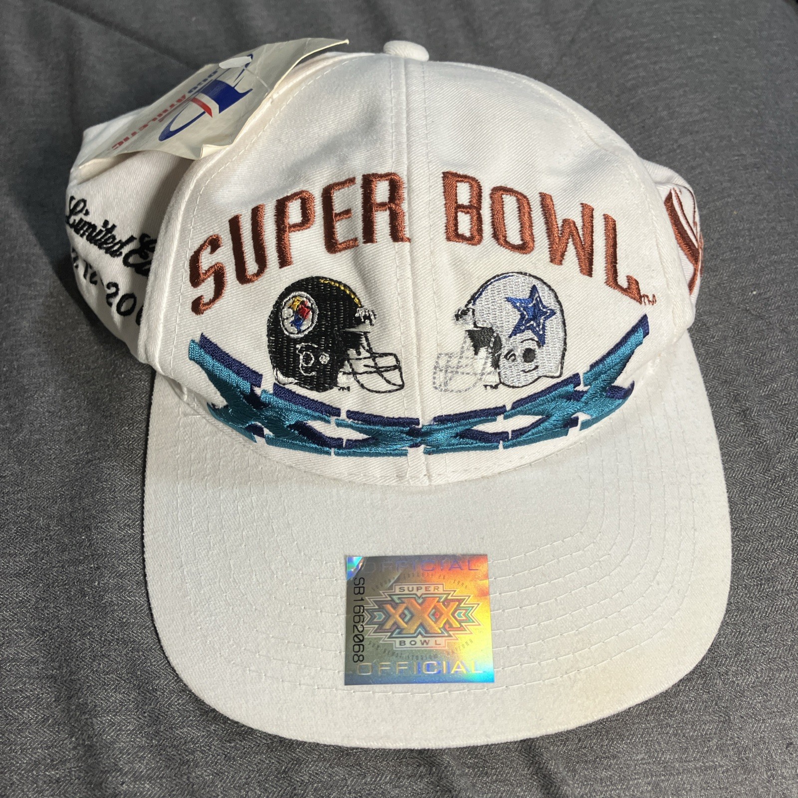 Dallas Cowboys vs Pittsburgh Steelers Super Bowl 30 Snapback Hat