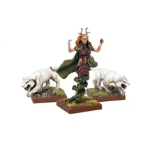 The Green Lady - Kings of War Mantic Elf Nature Mage Priestess D&D for Warhammer