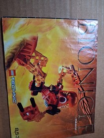 Lego Bionicle Tahu 8534 Instruction Manual No Bricks Used