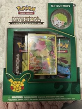 Pokémon TCG: Mythical Collection Shaymin Card Game Box (2 Packs x