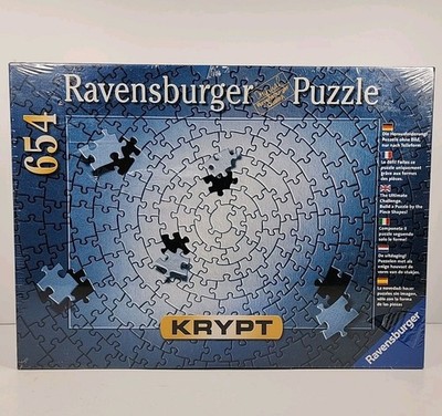 Ravensburger Krypt (Silver) 654 Piece Jigsaw Puzzle 20'' x 27'' New Sealed