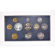 [#1034191] France, Set 1 c. to 100 frs., 1996, MDP, Proof, MS