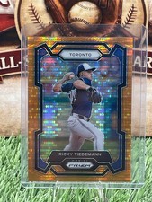 2024 Panini Prizm Orange Pulsar /399 Ricky Tiedemann Toronto Blue Jays