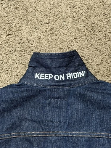 RARE Wrangler Diamond Cross Ranch Denim Jacket Limited Edition Western 124MJ XL image 11