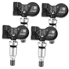 TPMS Sensor 2025GM, 4Pack Tire Pressure Sensor Replacement for GM Chevy GMC