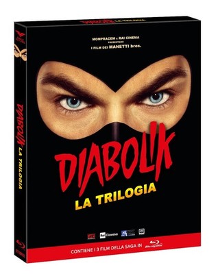 3 Blu-ray DIABOLIK DIE GINKO-TRILOGIE BEIM ANGRIFF WER SEI Box Neu