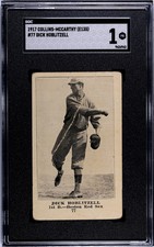 1917 COLLINS-MCCARTHY DICK HOBLITZELL 77 POOR E135 SGC 1 BASEBALL BOSTON RED SOX