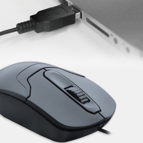 M510 Office Type C Wired USB Mouse Gaming Mouse Ergonomic Laptop Gaming Mouse - Afbeelding 4 van 7