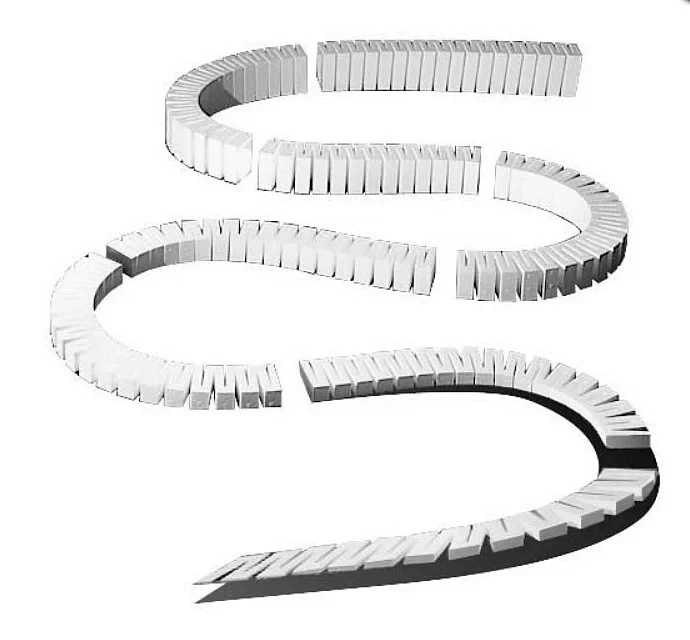 WOODLAND SCENICS Spur HO -- Woodland Auffahrrampe Steigungsset -- 1410 NEU