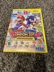 Mario & Sonic At The London 2012 Olympic Games Nintendo Wii Complete CIB Works