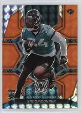 2022 Panini Mosaic Rookies Reactive Orange Mosaic Prizm Snoop Conner #352 jg3