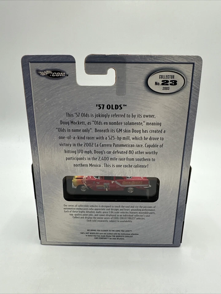 Colección de metal 100 % Hot Wheels 57 Olds Cool Collectibles escala 1:64 NUEVO Foto 4 de 4