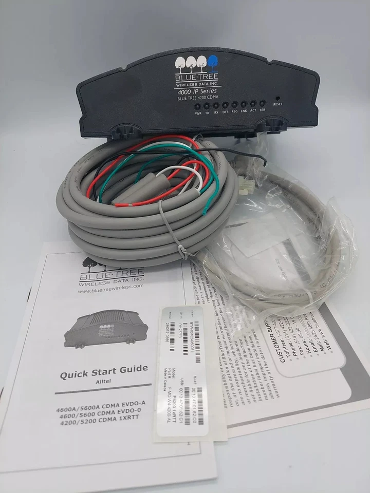 RED LION CONTROLES F-MO-W4-4200-XX / FMOW44200XX IP4200 1xRTT MÓDEM INALÁMBRICO Foto 2 de 4