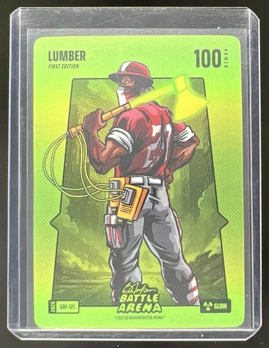 2026 Bo Jackson Battle Arena Griffey Set Lumber Glow Green Battlefoil #GBF-121