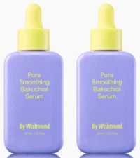 By Wishtrend Pore Smoothing Bakuchiol Serum 30ml x 2pcs Pore Care K-Beauty