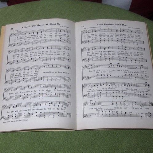 SONGS ABOUT JESUS songbook Chas. F. Weigle hymns 1940 Linger in the Garden - Picture 4 of 5