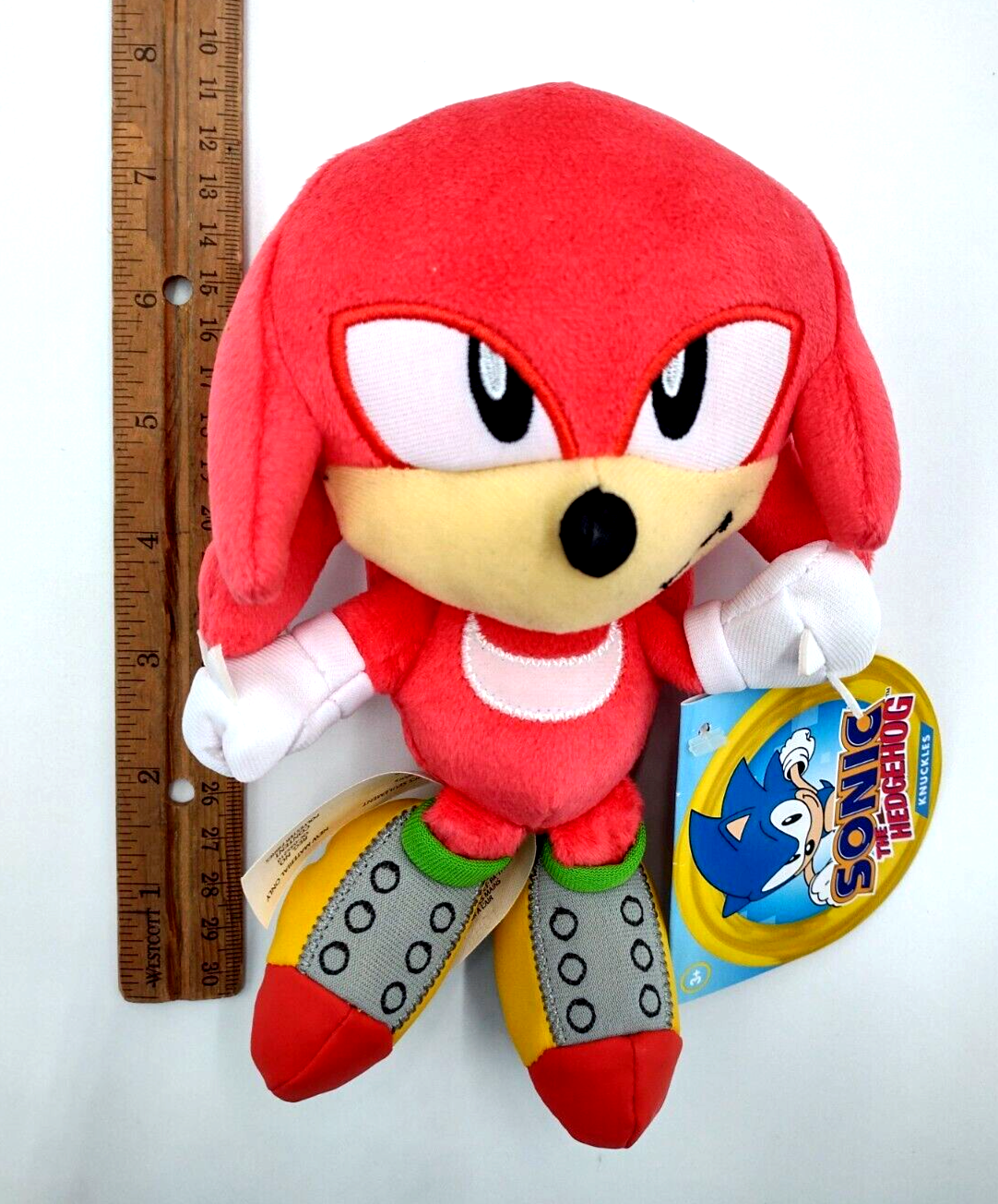 Mighty the Armadillo Plush Sonic the Hedgehog SEGA Original Made by Jakks 8  inch