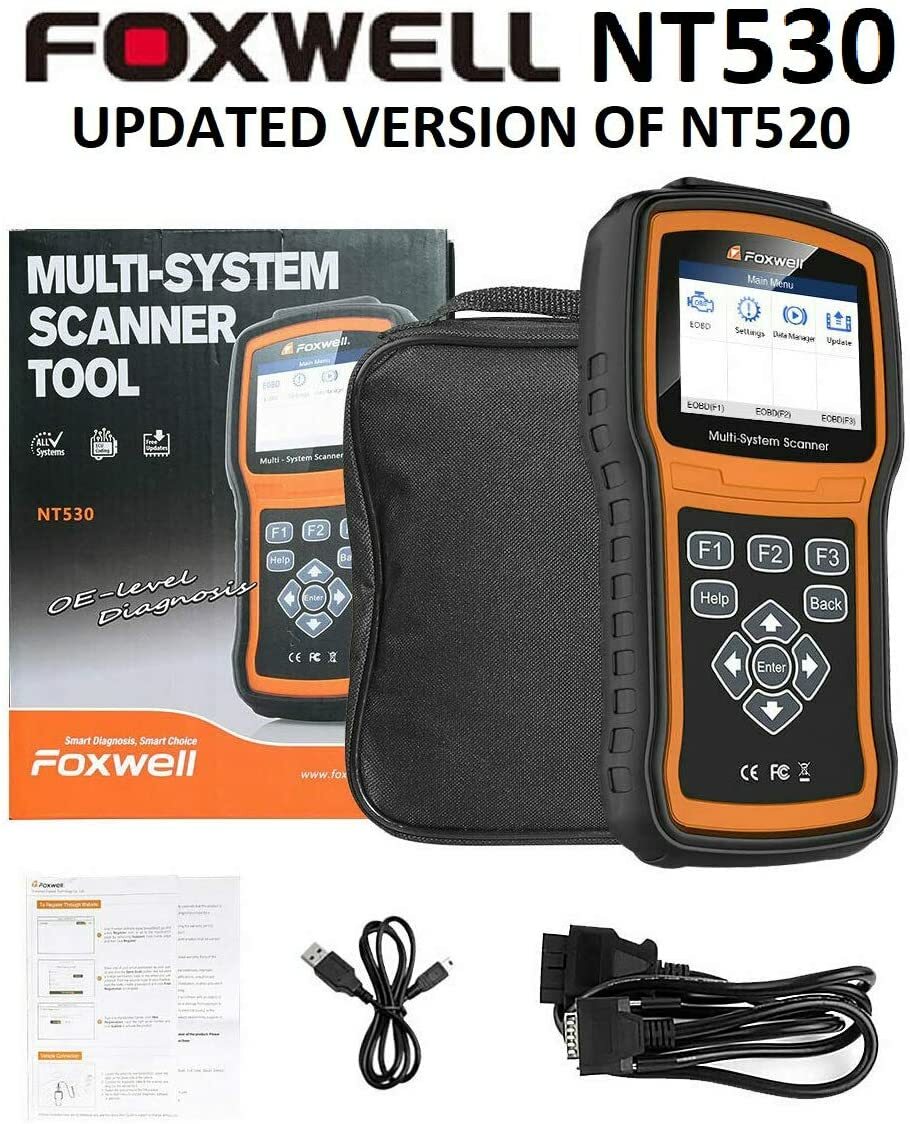 FOXWELL NT530 PRO GM CHEVY DIAGNOSTIC SCANNER TOOL SRS ABS ENGINE
