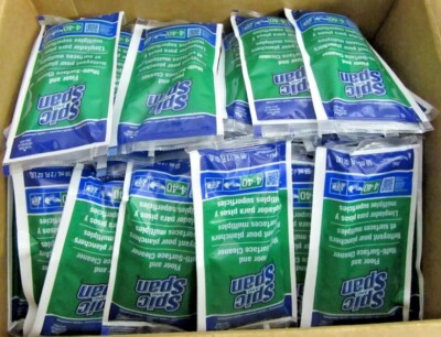 40 Packs Spic and Span Floor Multi-Surface  Concentrated Commercial Cleaner 2 oz