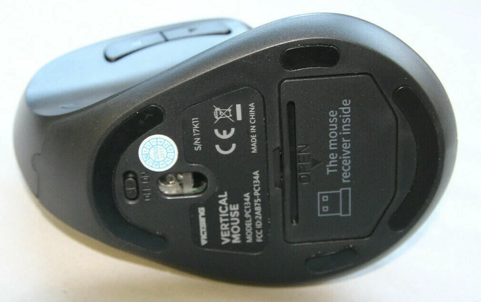 VicTsing Ergonomische Maus, PC134A / vertikale Maus,Optische Maus 2.4G Wireless  - Bild 3 von 3