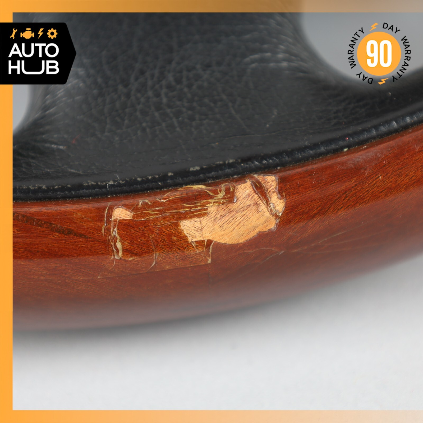 08-19 Maserati GranTurismo M145 Steering Wheel Rosewood Black OEM