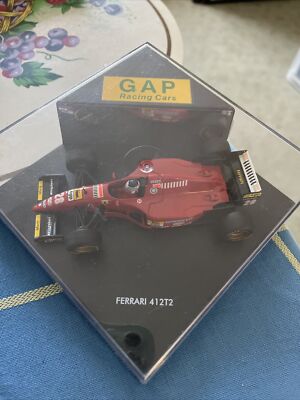 onyx 1/43 f1. 1995 Ferrari 412 T2 (238). Gerhard Berger. Gap Box