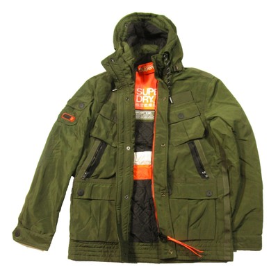 superdry olive green jacket