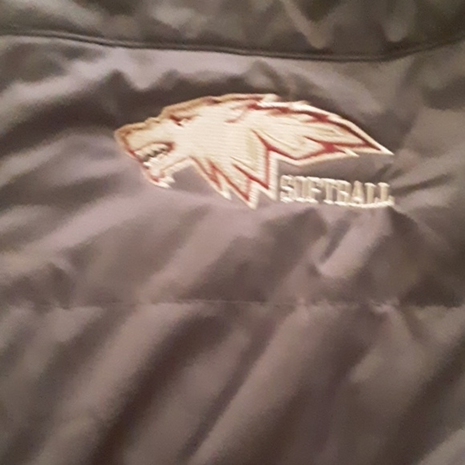 Grey Adidas softball softshell jacket - image 4